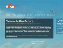 Tablet Screenshot of flarmnet.org